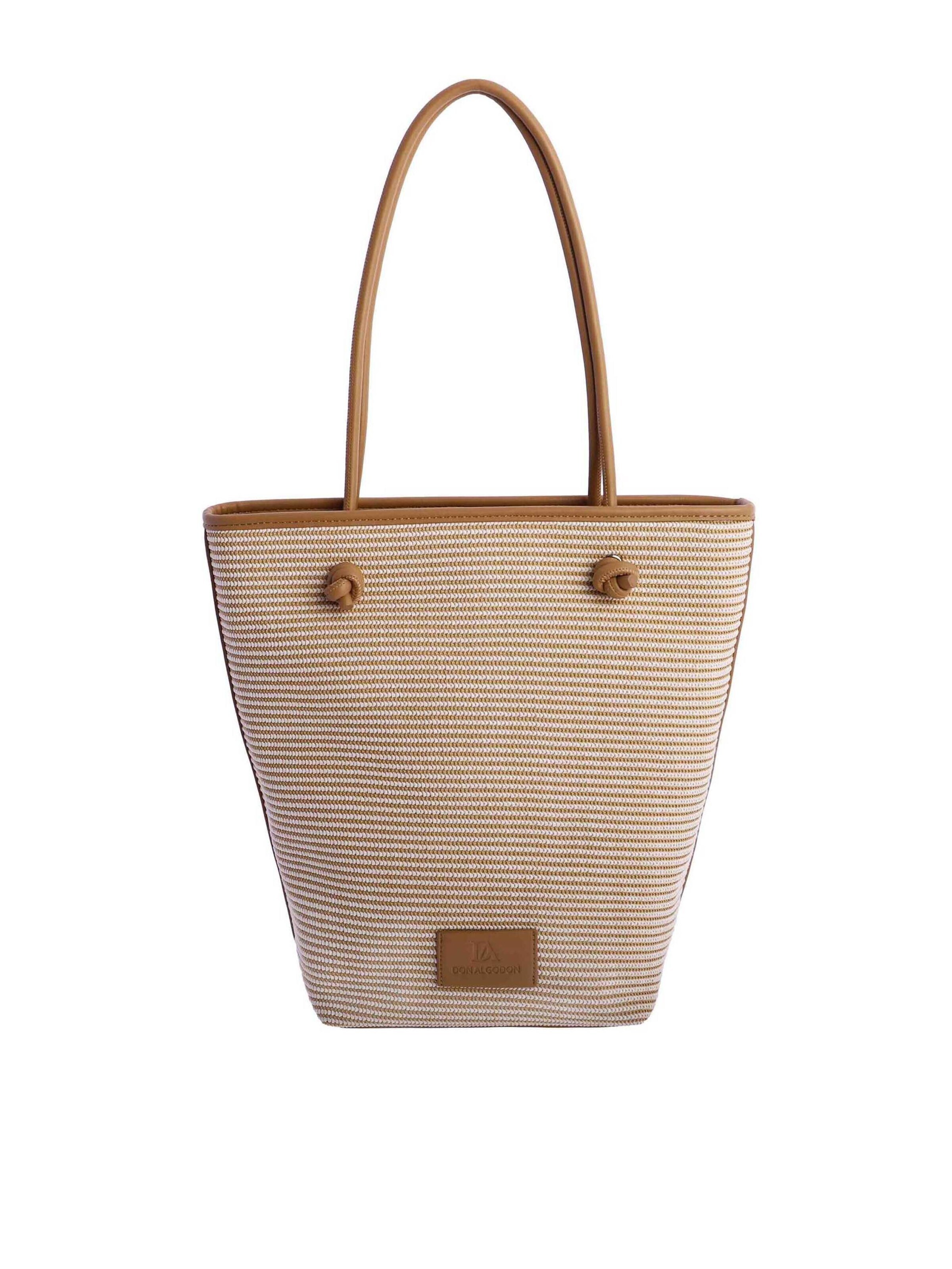 Don Algodon - Shopper en beige: frente