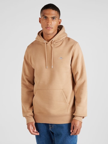 GANT Sweatshirt i brun: framsida