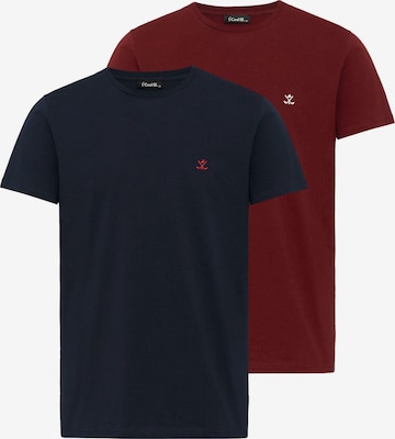 T-Shirt Cool Hill en bleu : devant