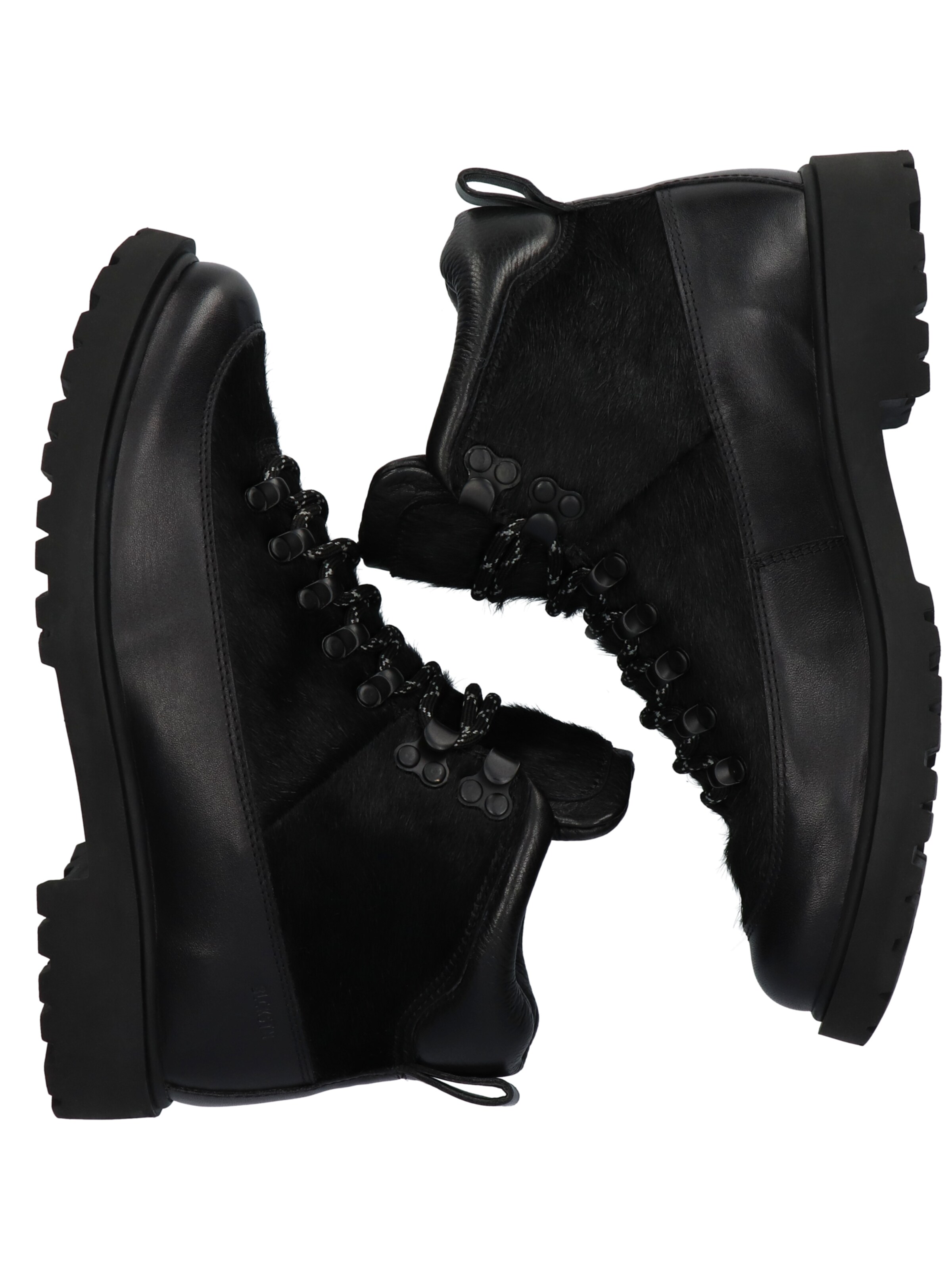 BLACKSTONE Stövlett med snörning 'Rock Dree CL252' i svart