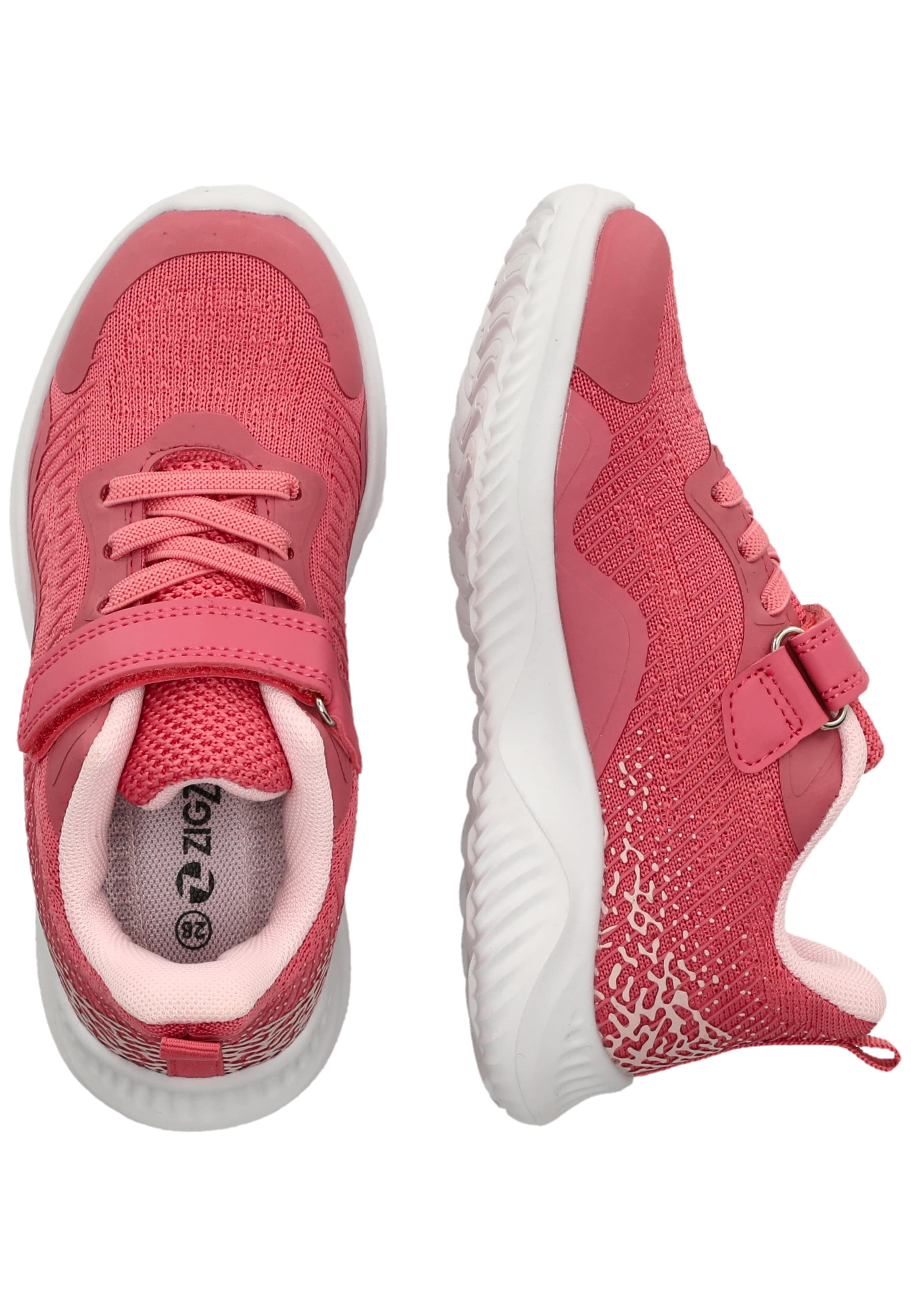 ZigZag Sneakers 'Gumpa' in Roze
