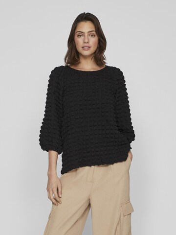 VILA Blouse in Zwart: voorkant