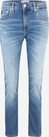 Calvin Klein JeansSlimfit Traperice - plava boja: prednji dio