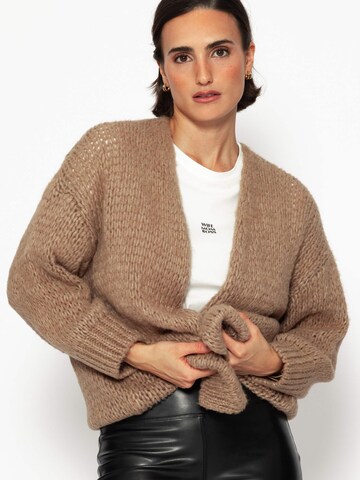 SASSYCLASSY Oversized Cardigan in Brown