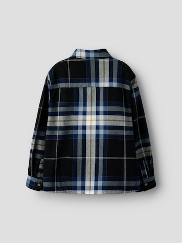 NAME IT Regular fit Button Up Shirt 'NKMNORRIS' in Blue