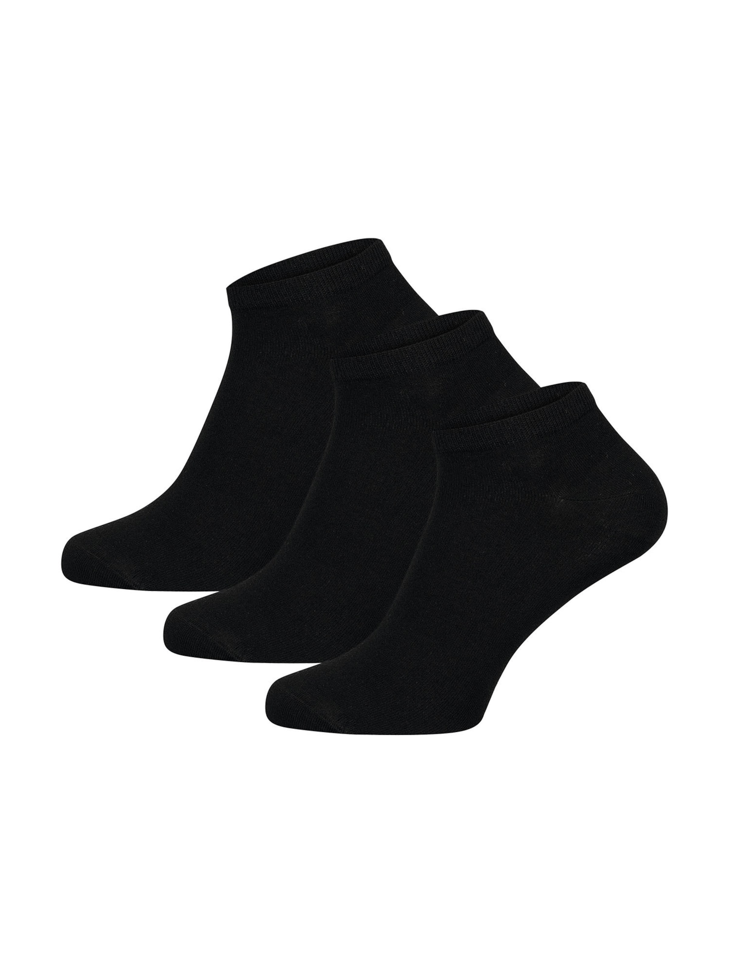 Chaussettes ' Bambus ' Nur Die en noir : devant