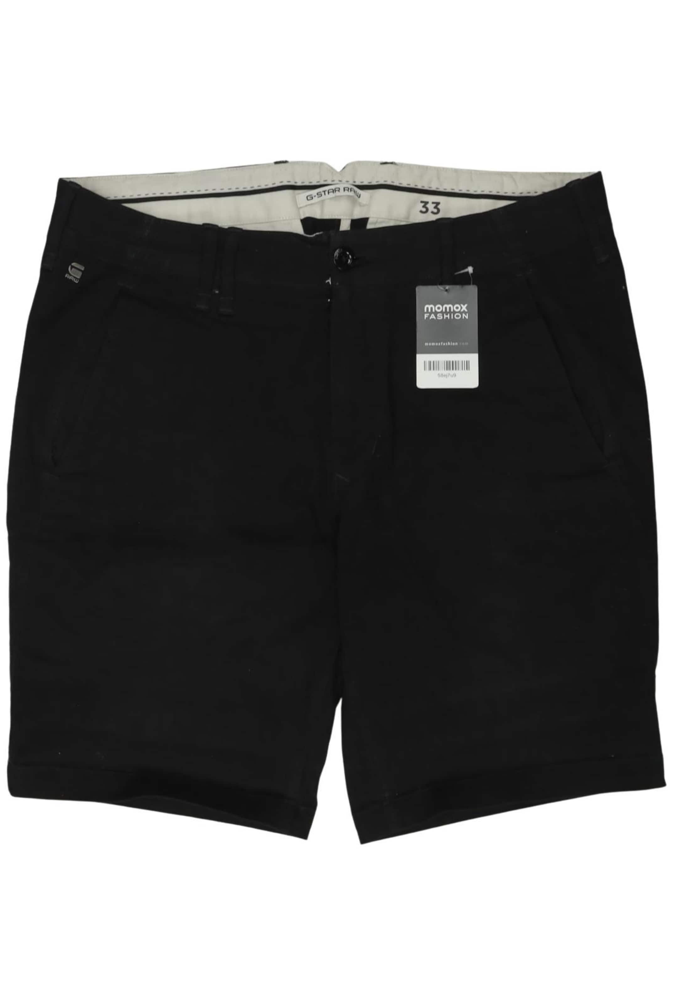 G-STAR Shorts in 33 in Black: front