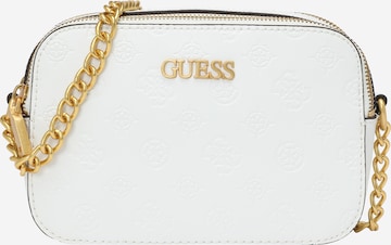 GUESS Crossbody Bag 'Geva' in White: front