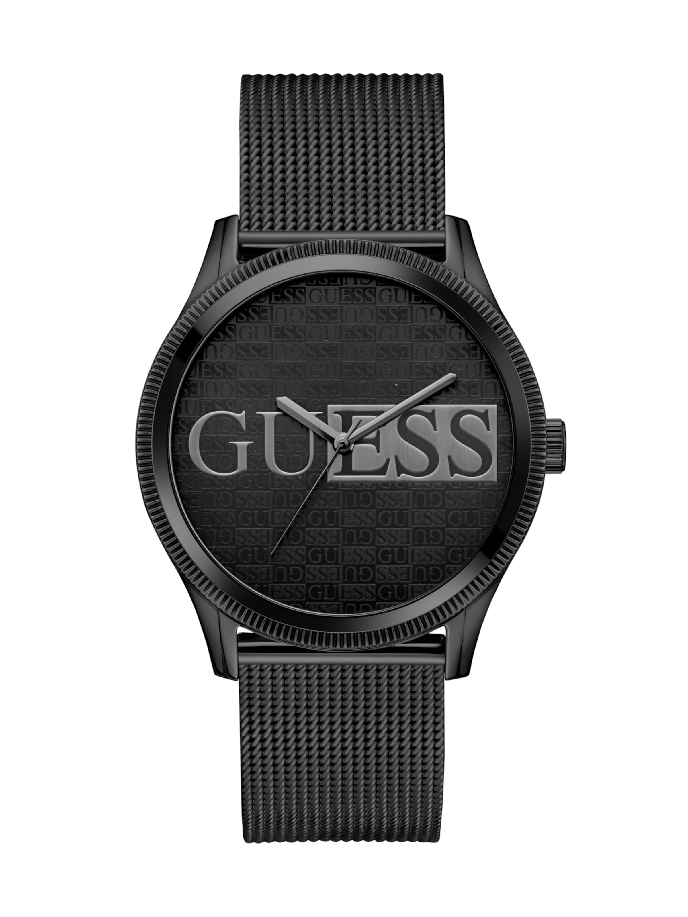 GUESS Analog Watch 'GD REPUTATION' in Black: front