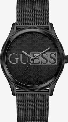 GUESS Analog Watch 'GD REPUTATION' in Black: front
