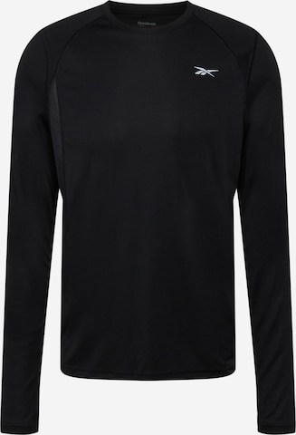 Reebok Sport Koszulka funkcyjna w kolorze czarny: przód