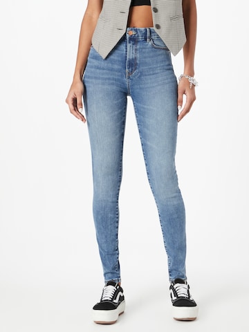 Lindex Skinny Jeans 'Clara' in Blauw: voorkant