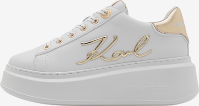 Karl Lagerfeld Sneaker in gold / weiß, Produktansicht