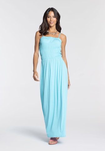 MELROSE Evening Dress in Blue: front