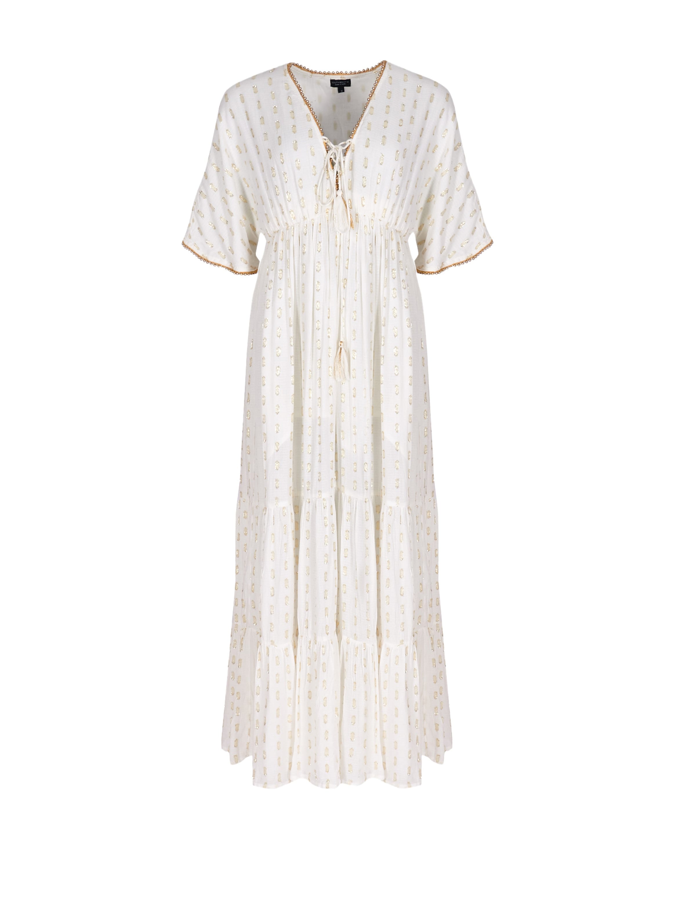 South Beach Kjole i beige: forside