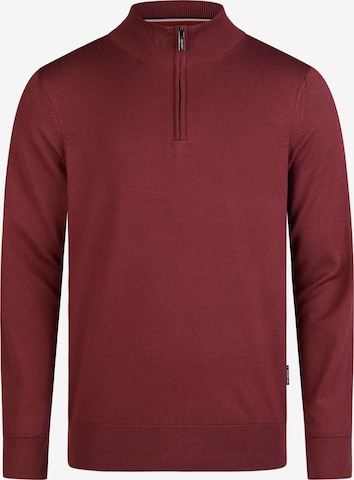 HECHTER PARIS Basic Zip-Troyer, vielseitig kombinierbar für Alltag und Freizeit in Pink: Vorderseite