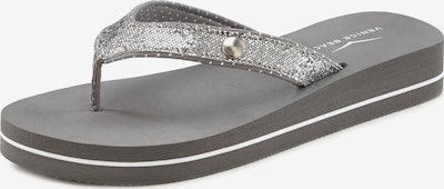 VENICE BEACH Pantolette in grau / silber, Produktansicht