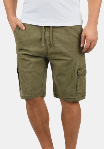 INDICODE JEANS Regular Trousers 'Frances' in Green: front
