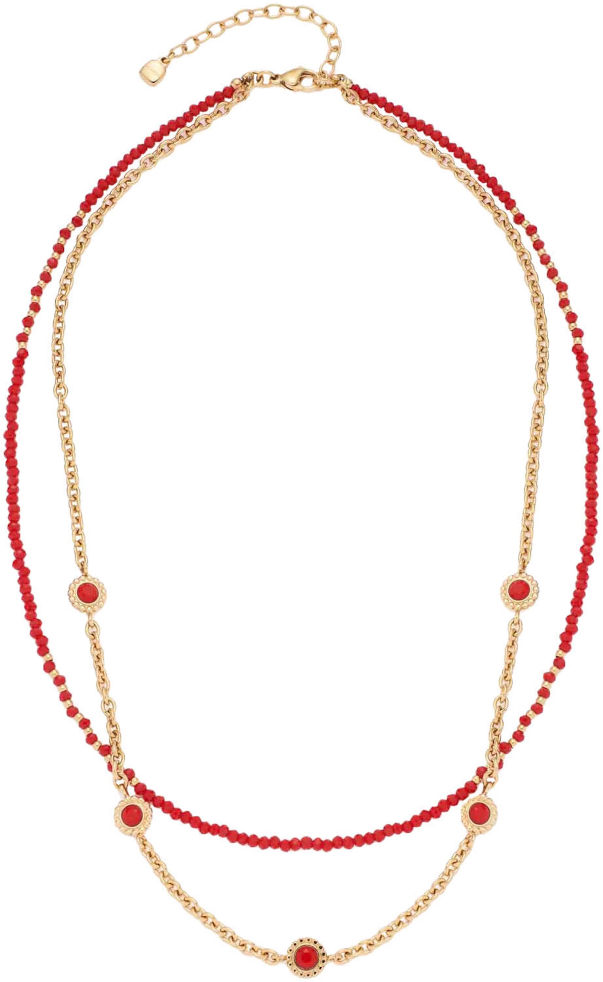 LEONARDO Kette in Gold: Vorderseite