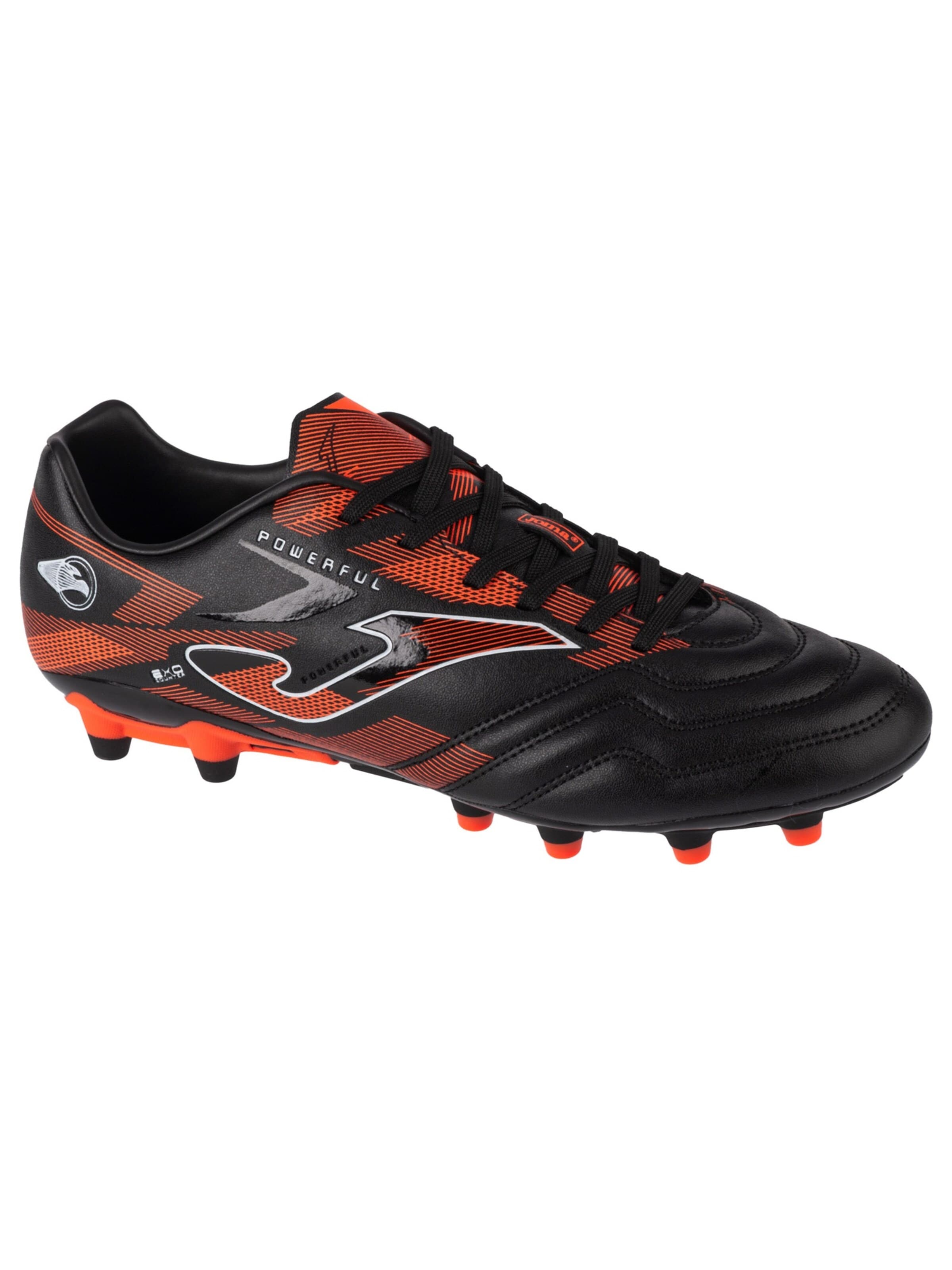 JOMA Soccer shoe 'Joma Powerful 25 POWS FG' in Black: front