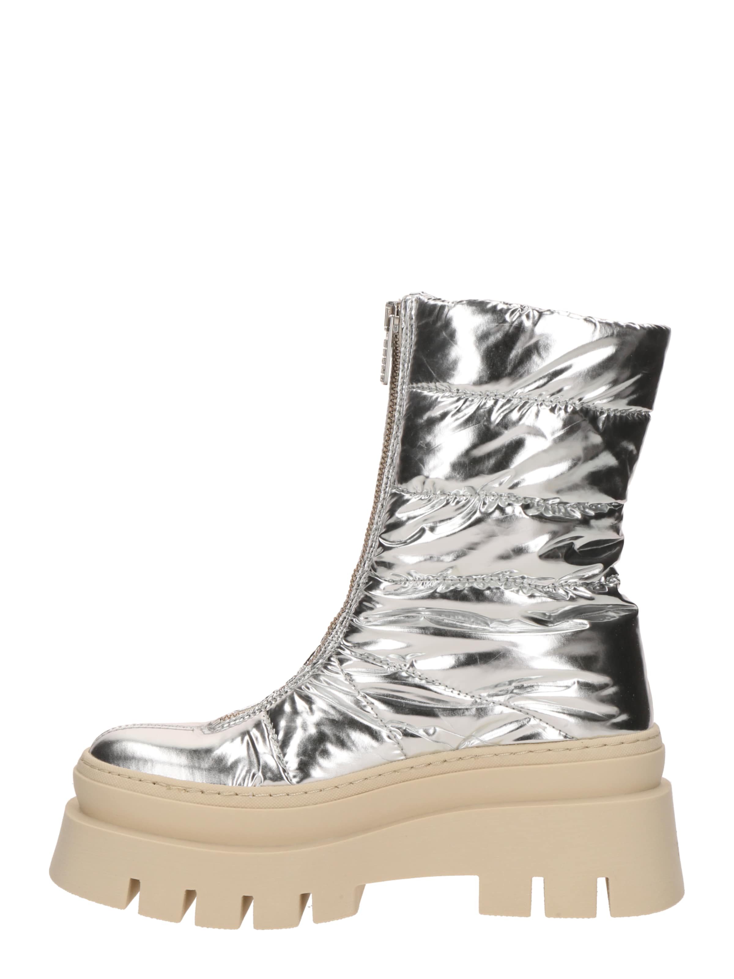 BRONX Ботинки 'Evi-Ann' в Серебристый: сбоку