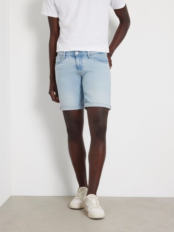 GUESS Slimfit Shorts in Blau