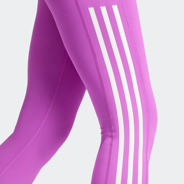 ADIDAS PERFORMANCE Skinny Sporthose 'Optime' in Lila