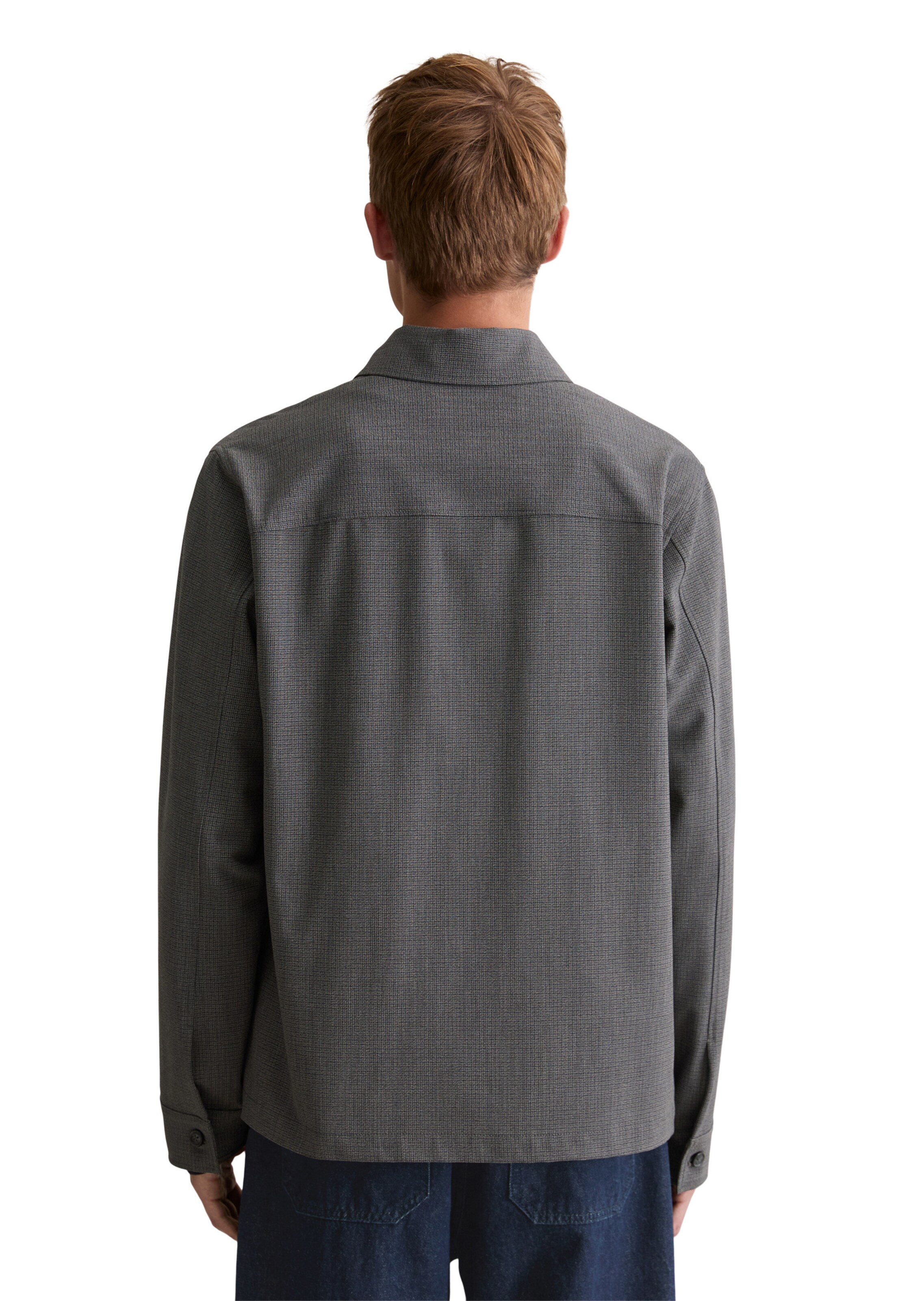 Marc O'Polo DENIM Between-season jacket in Grey