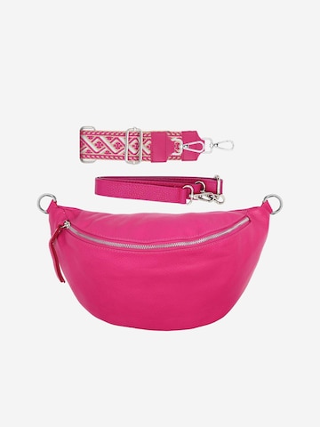 SevaBags Crossbody Bag in Pink: front