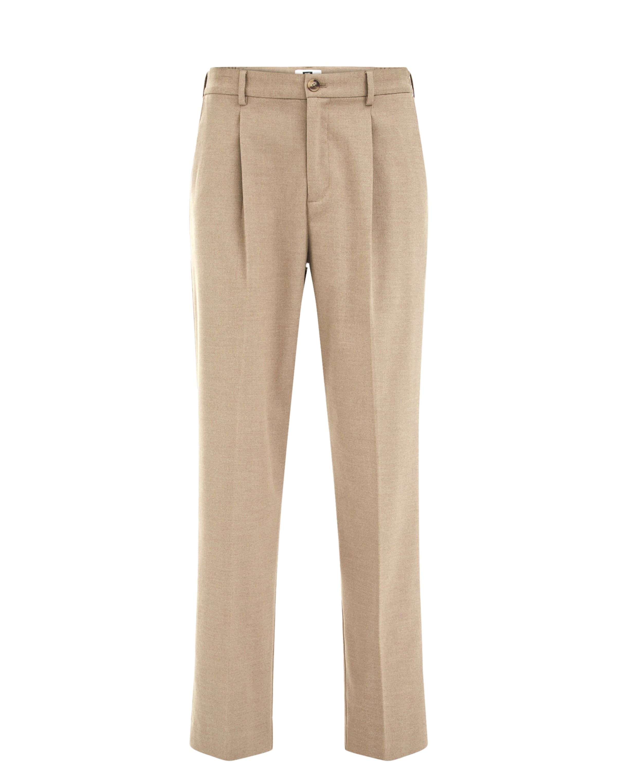 WE Fashion Loosefit Hose in Beige: Vorderseite