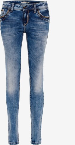 CIPO & BAXX Regular Jeans 'WD380' in Blau: predná strana