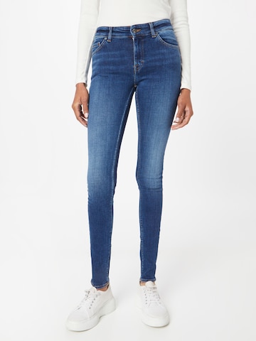 Tiger of Sweden Skinny Jeans in Blauw: voorkant