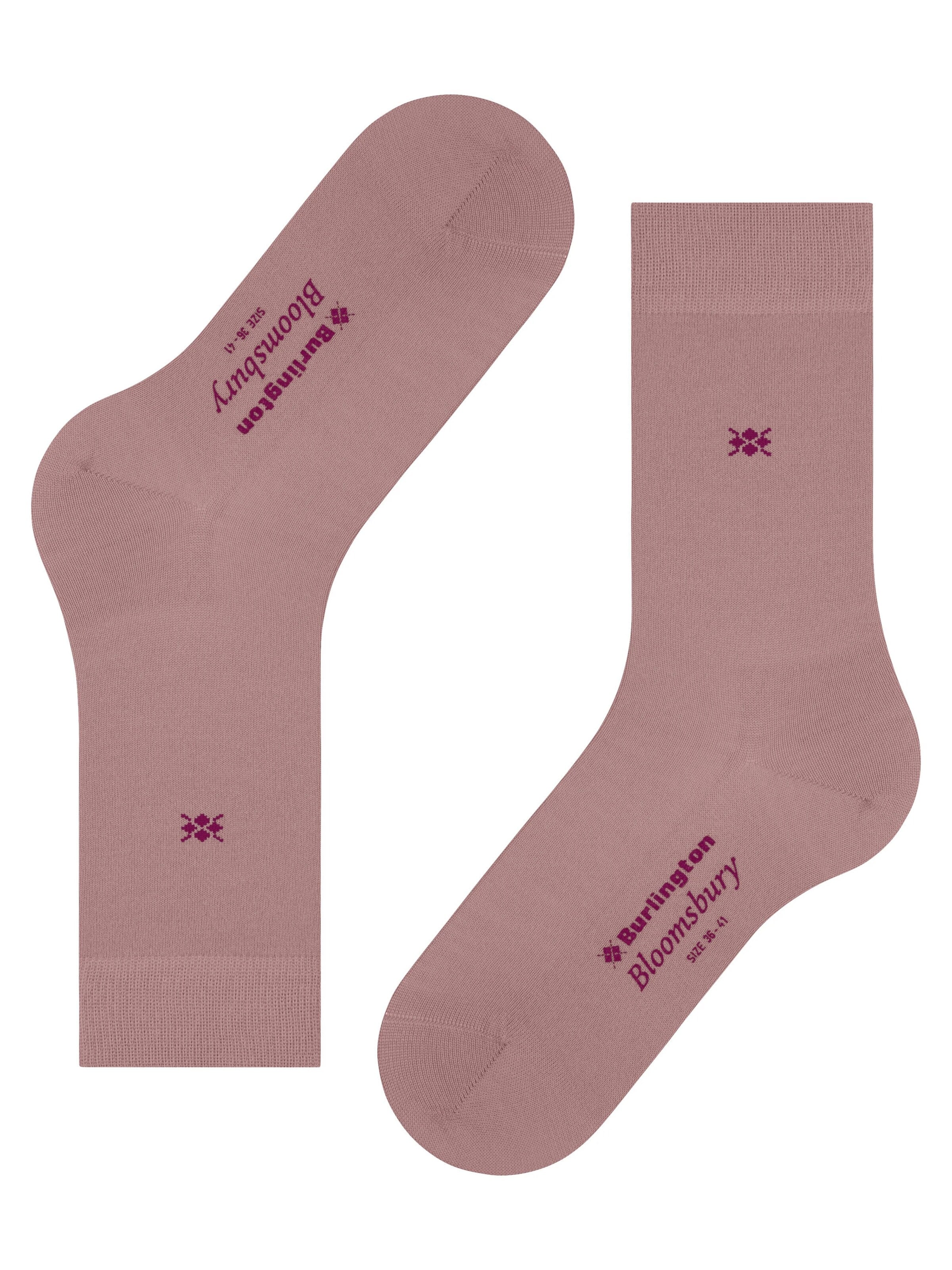 BURLINGTON Socks 'Bloomsbury' in Pink