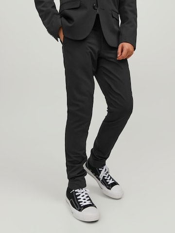 Jack & Jones Junior Regular Pants in Black: front