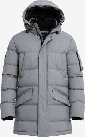 Veste d’hiver 'OM-Jalj-0201' Ombre en gris : devant