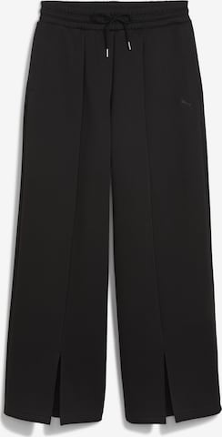 Loosefit Pantalon PUMA en noir : devant