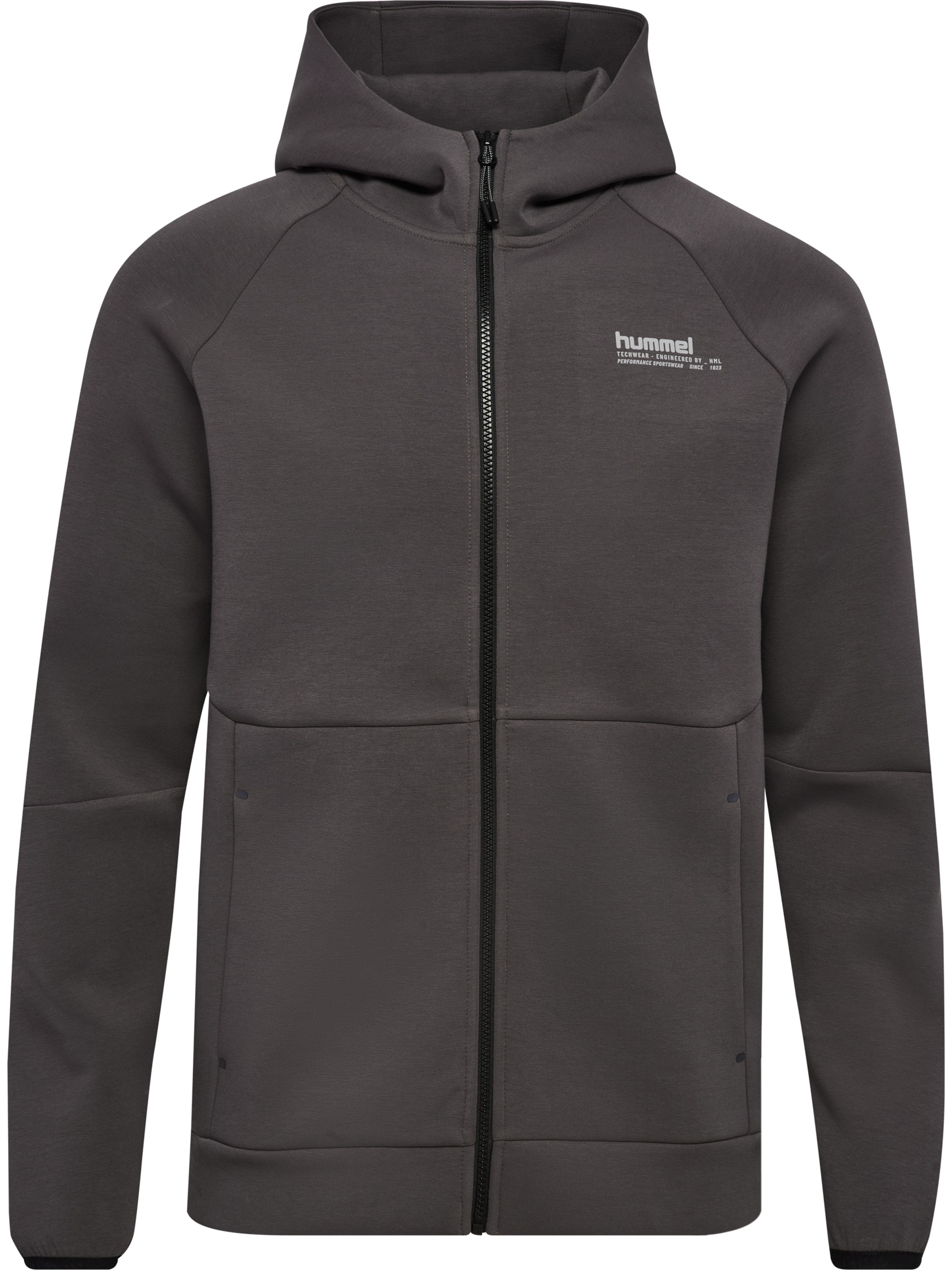 Hummel Sportsweatshirt 'Tech Flleece' i brun: forside