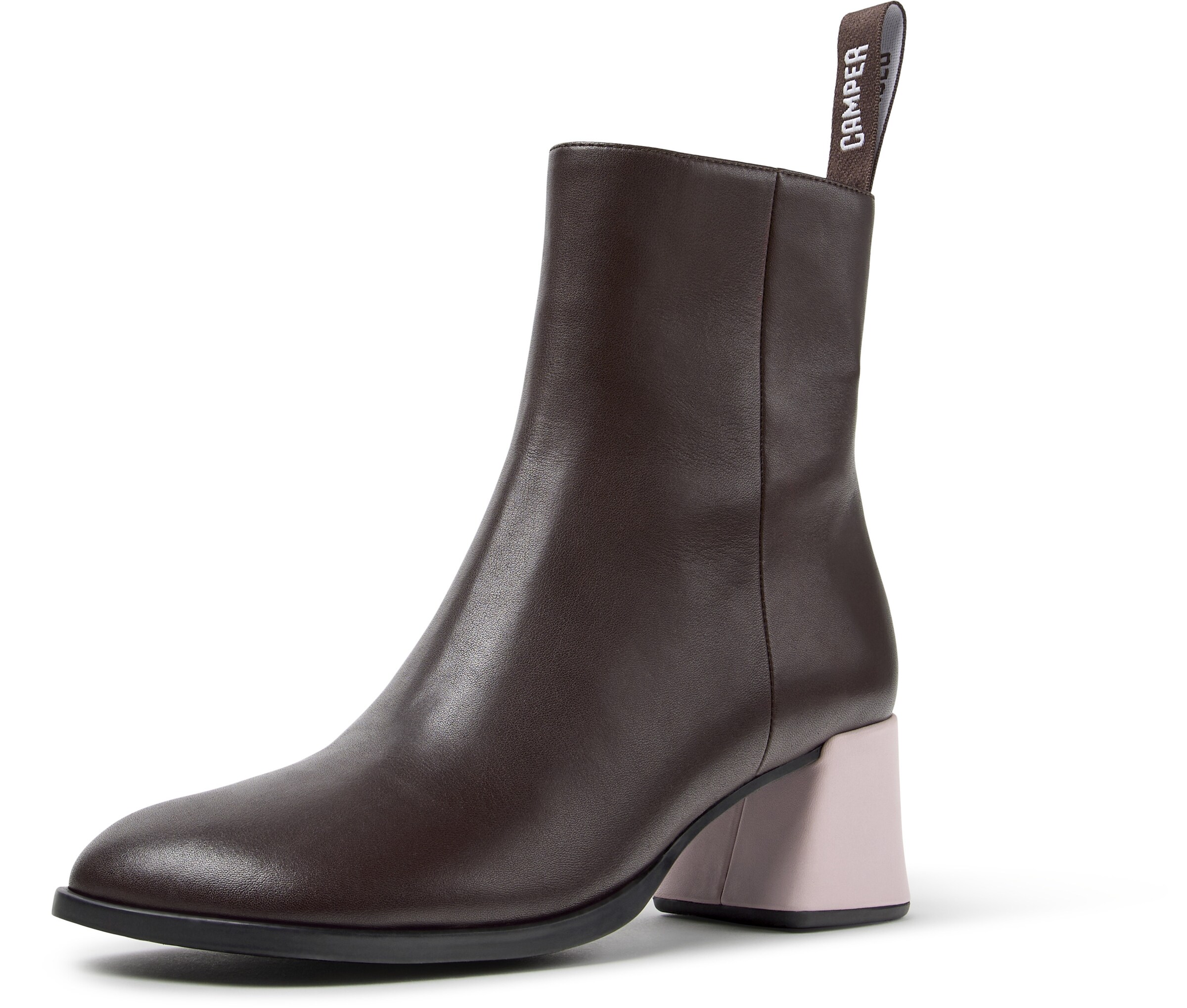 Bottines 'Kora' CAMPER en marron : devant