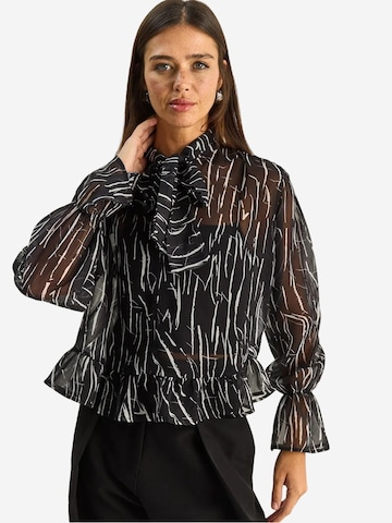 Bianco Lucci Blouse in Black
