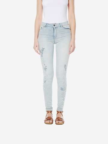 KOROSHI - Slimfit Calças de ganga em azul: frente