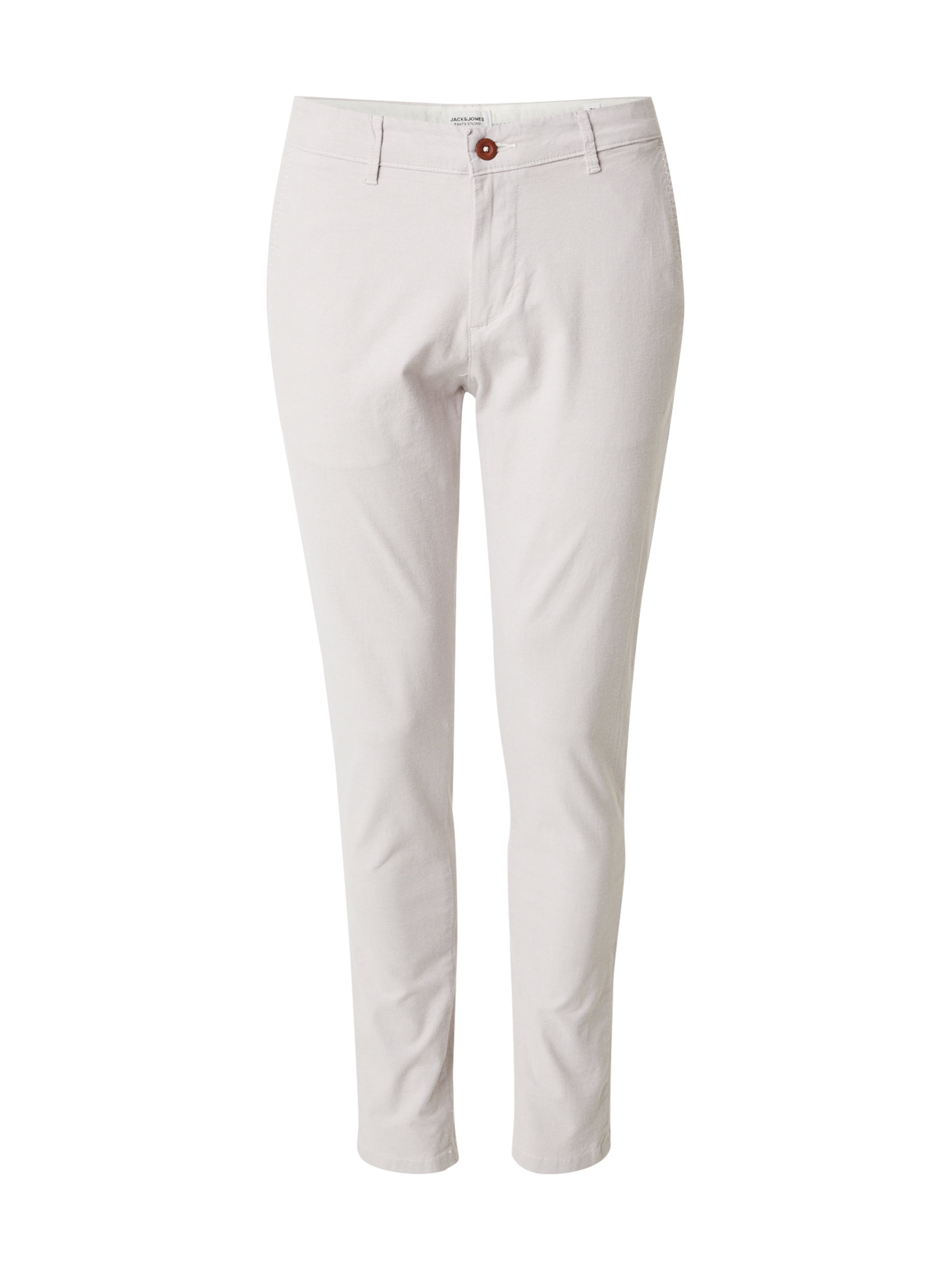 JACK & JONES - Calças chino 'JPSTMARCO JJERIK' em bege: frente