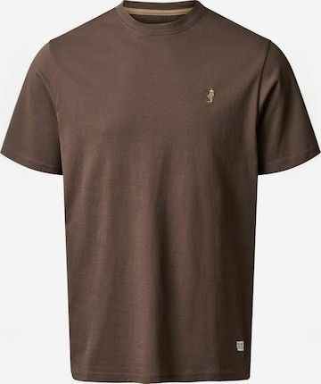 MCS Regular Fit Skjorte ' MCFelix ' i brun: forside