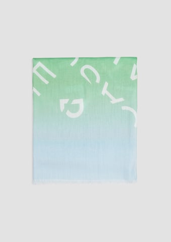 Foulard comma casual identity en vert