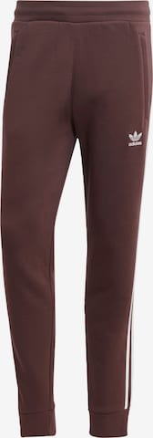 ADIDAS ORIGINALS Pants 'Adicolor Classics' in Brown: front