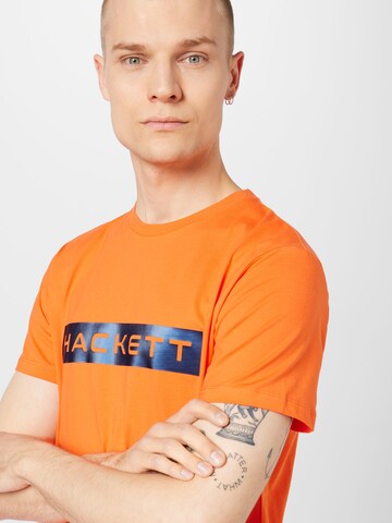 Hackett London T-shirt i orange