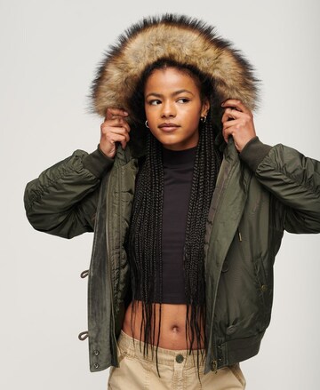 Superdry Übergangsjacke 'MA1' in Grün