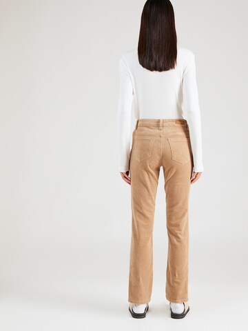 Claire Regular Broek 'Janice' in Bruin