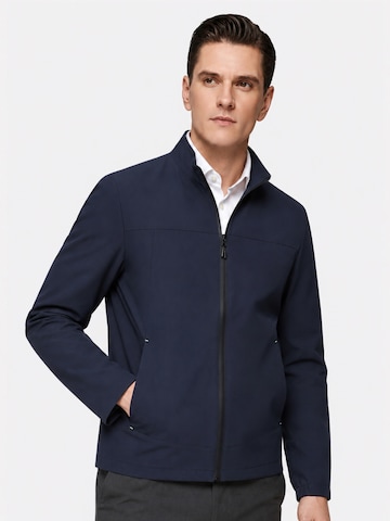 ALLTHEMEN Between-Season Jacket 'Windspur' in Blue