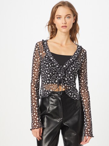 Free People Shirt 'MARNE' in Black: front
