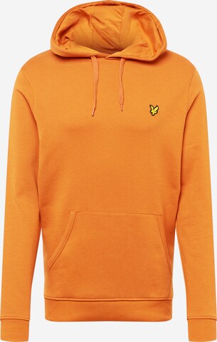 Lyle & Scott - Sweatshirt em laranja: frente